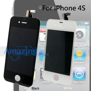 LCD screen touch screen iPhone 4S front shell assy a handwriting-screen outside screen capacitive touch screen accessories company