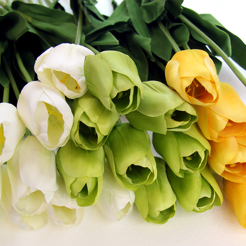 Known artificial flower silk flower Tulip decorative flowers living room of plastic flowers artificial flowers artificial flowers-tmall.com CAT