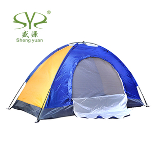 Shengyuan single single layer outdoor camping tent with roof tents leisure tent 1kg-Taobao