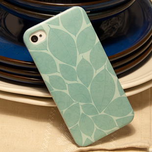 Wood package email iphone4/4S a genuine small fresh summer Special Edition case mobile phone cover protector case-the company