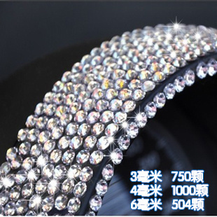 Cool DAD car diamond paste rhinestone sticker phone stickers car with modified decorative stickers car accessories-company